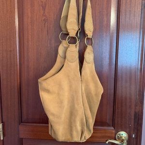 Lucky Brand - Bucket Bag - Suede Tan